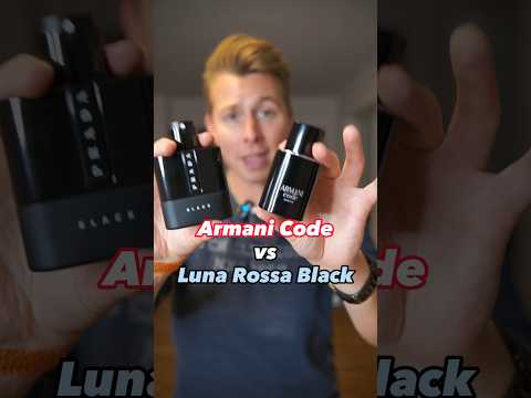 Comparación: Código Armani vs Prada Luna Rossa Black