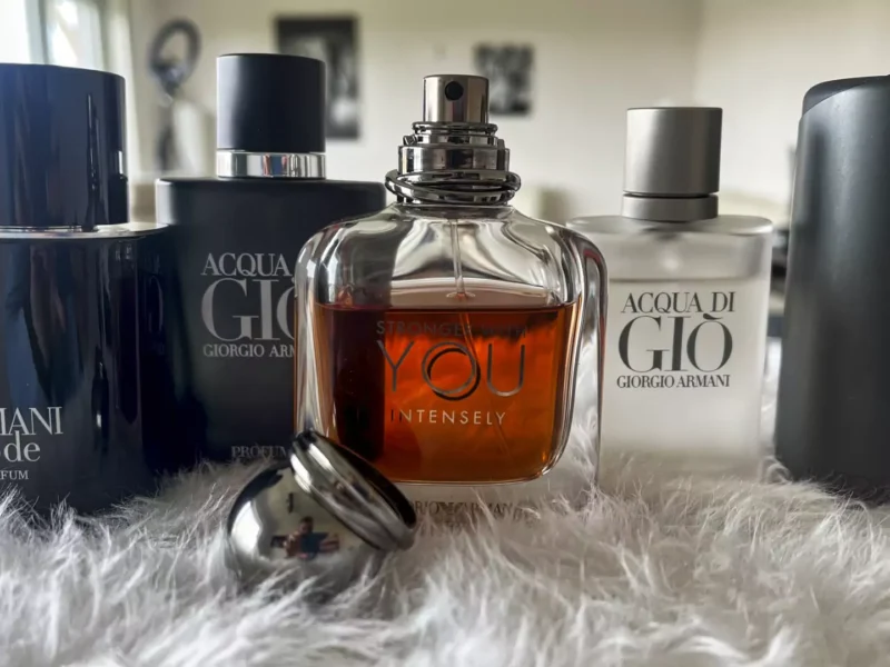 Guide complet des parfums pour hommes Armani